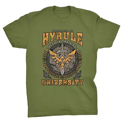 Hyrule University Legend Of Zelda Inspired T-Shirt • £15.99