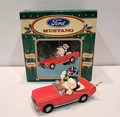 1999 Enesco Treasury Christmas Ornaments 1964 1/2 Ford Mustang - Limited Edition • $24.99