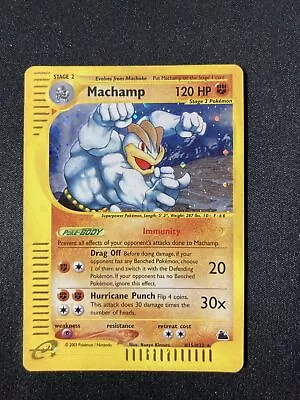 Pokemon Holo Machamp - H15/H32 - Holo Rare Skyridge • $159