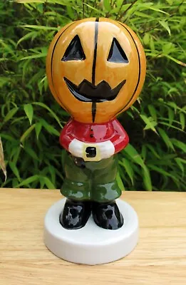 Lorna Bailey Rare Colourway Pumpkin Head Figure Halloween Sept 2007 Cat • £65