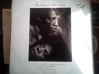 DAVID GRANT & JAKI GRAHAM Could It Be I'm Falling In Love 12  Chrysalis 1985 Vgc • £0.50