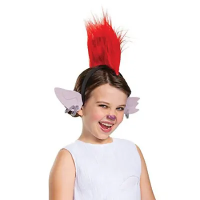 Trolls World Tour Barb Light Up Hair Wig Mohawk Halloween Costume With Ears NEW • $29.95