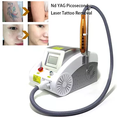 Nd YAG Picosecond Laser Hair Tattoo Removal Eyebrow Washing Skin Beauty Machine • $540