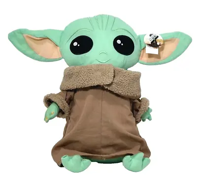 Star Wars Mandalorian The Child Grogu Hug Pillow Buddy 18” Plush Baby Yoda Large • $22.50