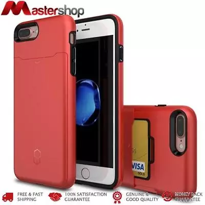 $29.95 • Buy Patchworks ITG Level Card Case IPhone 8 Plus / 7 Plus W/ Card Slot - Red