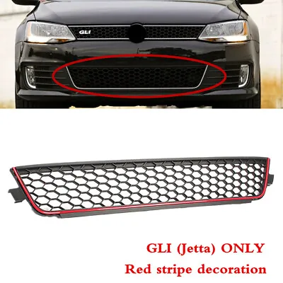 Fit For VW GLI MK6 Front Bumper Lower Grille Honeycomb GLI Red Trim Grill • $57.41