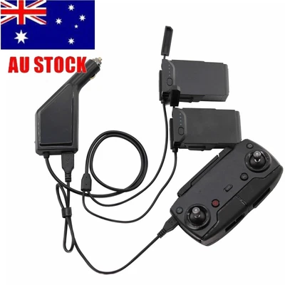 $36.60 • Buy For DJI Mavic Air Remote Control Accessories 3 In 1 UVA Car Charger Adapter AU