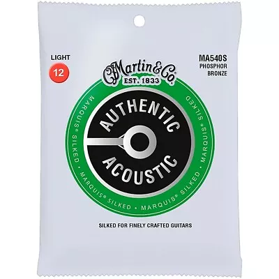 Martin MA540S Marquis Phosphor Bronze Light Silk Acoustic Guitar Strings • $8.99