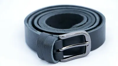 £9.99 • Buy Kids School Genuine Leather Belt Soft | For Girls & Boys 25mm