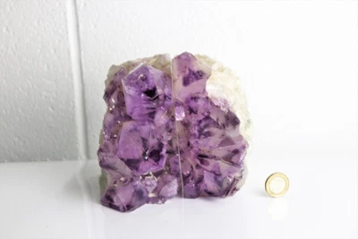 £189 • Buy AMB15) Large Amethyst Crystal Bookends