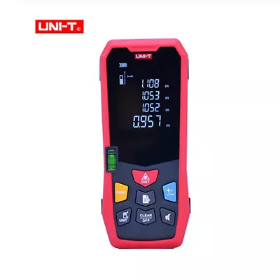 Uni-T Laser Distance Meter Mini Rangefinder Diastimeter 60M Range Finder Data Ho • $38.86