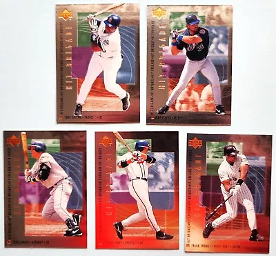 2000 Upper Deck Hit Brigade Baseball Lot Of (5) Gwynn Biggio Jones Thomas Piazza • $5