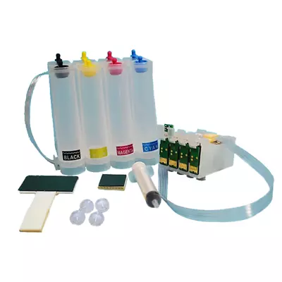 £27.95 • Buy Ciss Continuous Ink Fits Epson WF-7715, WF-7210 Dye Pigment Sublimation 