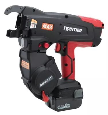 MAX RB441T TwinTier Cordless Rebar Tie Wire Gun Machine • $2267