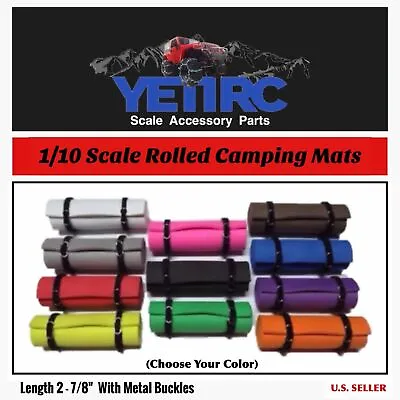 1/10 Scale Rc Accessories Rolled Camping Mat • $3.99