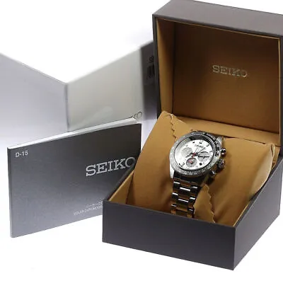 SEIKO Prospex Speed Timer SBDL095/V192-0AH0 Chronograph Solar Men's Fast Ship • £347.95