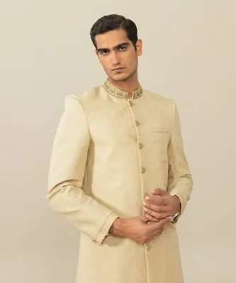 Mens Sherwani Asian Indian/Pakistani Wedding - Large / X-Large - Brand New • £59.99