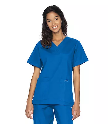 Landau Women's V-Neck Tunic Scrub Top - 8219 • $22.50