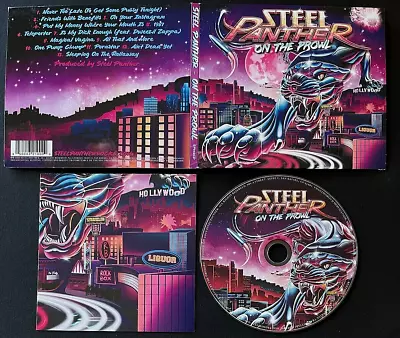 STEEL PANTHER On The Prowl Cd DANGER KITTY Steel Dragon METAL SHOP Spinal Tap • $8.99