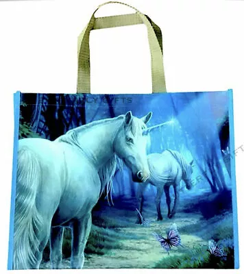 £4.95 • Buy Large Reusable Shopping Bags Women's Ladies Shopper Gym Travel Tote Shoulder Bag