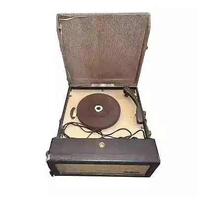 RCA Victor Model 6-emp-1 Portable Electric Record Player • $200