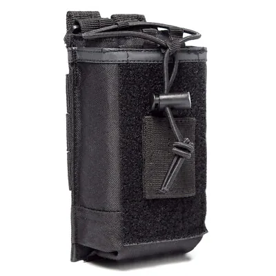 Tactical Radio Holder Holster Molle Radio Pouch Universal Walkie Talkie Holster • $10.25