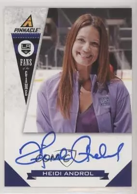 $10.88 • Buy 2011-12 Pinnacle Fans Of The Game Auto Heidi Androl #2 Auto