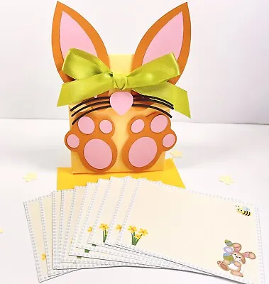 Easter Egg Hunt Kit Easter Bunny Gift Bag & Easter Egg Hunt Clue Cards • £3.99