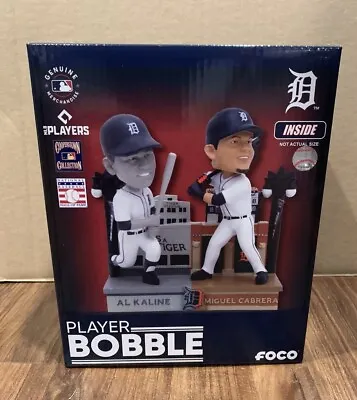 Detroit Tigers Al Kaline & Miguel Cabrera  Limited Edition FOCO Bobblehead HOF • $195