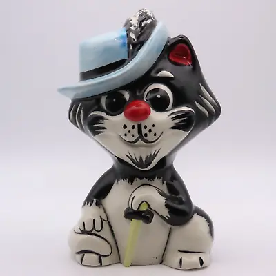 Lorna Bailey Cat Figurine Musketeer Cat Pawthos Signed By  Lorna Bailey. • £74