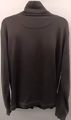 HUGO BOSS Men's Black Zip Up Sweater Size M • $19.99
