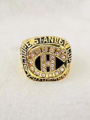 1986 Canadiens Stanley Cup 18k GP Brass Championship Ring 🇺🇸 SHIP • $28.99