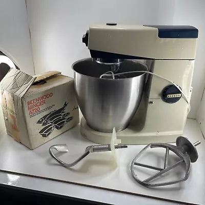 Vintage Kenwood Chef 707a Mixer With Ceramic Bowl & Attachments And Mincer • £120