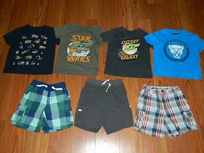 Boys T-Shirts & Shorts Lot Size 2T • $9.99