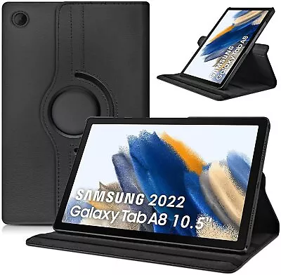 For Samsung Galaxy Tab A8 10.5 2022 Tablet Case 360 Rotating Smart Leather Cover • $15.99