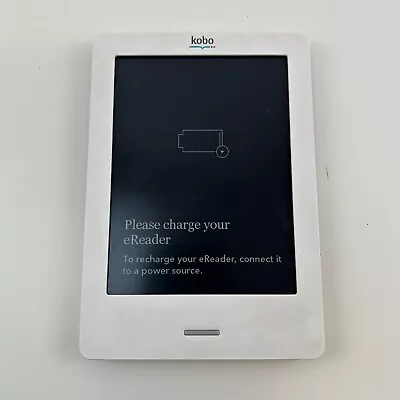 Kobo Touch E-Reader Black 6  Screen WiFi N905B EBook Reader Touchscreen Working • £29.99
