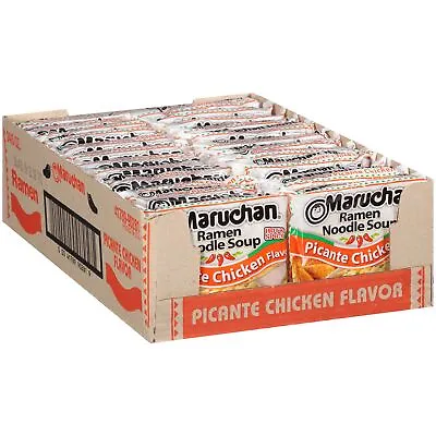 Maruchan Ramen Picante Chicken 3.0 Oz Pack Of 24 • $23.95