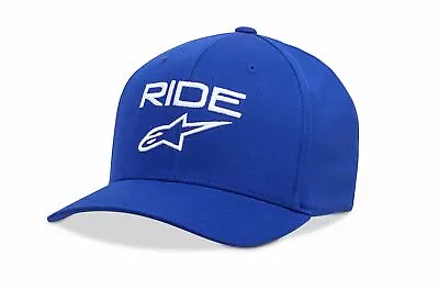 Alpinestars Mens Cap ~ Ride 2.0 Royal Blue/white • $58.06