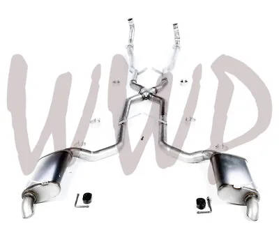 Stainless 2.5  Crossmember Back Exhaust System 68-73 Chevy Corvette C3 5.3L/5.7L • $449.95