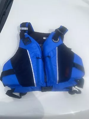 New W/ Tags MTI MUSTANG SURVIVAL Life Jacket Dark Blue / Black Adult M / L • $49.99