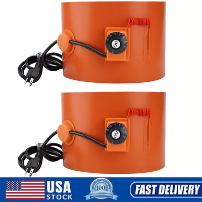 2pcs Drum Heater For 5 Gallon Drums Insulated Band Heater 800 Watt 120 Volt • $102.99