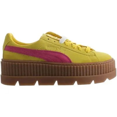 $107.78 • Buy Puma Fenty By Rihanna Cleated Creeper Lace Up Suede Womens Trainers 366268 03