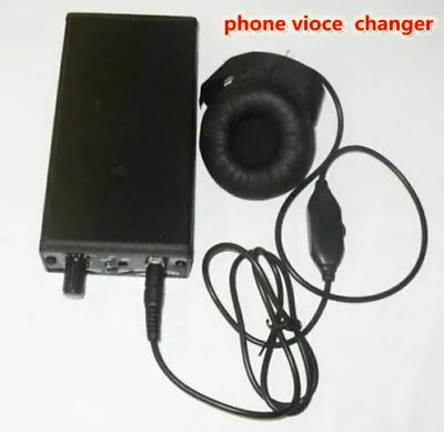 Telephone Voice Changer Professional Disguiser Phone Transformer On Ear Device • $89.99