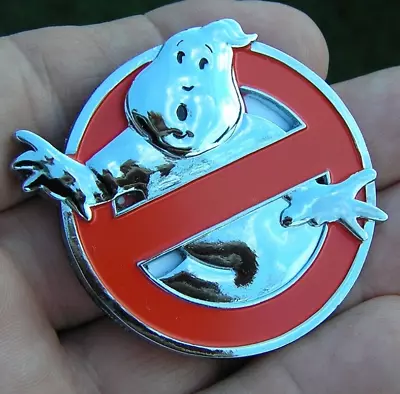 GHOSTBUSTERS CAR BADGE Metal Emblem - Suit Holden Or Ford Ghost Busters Movie 1* • $53.99