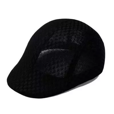 Summer Gatsby Cap Duck Mesh Mens Ivy Hat Golf Driving Sun Flat Cabbie Newsboy • $7.59