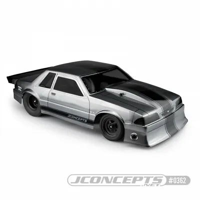 JConcepts 0362 1991 Ford Mustang Fox Body Street Eliminator Drag Racing Body  • $51