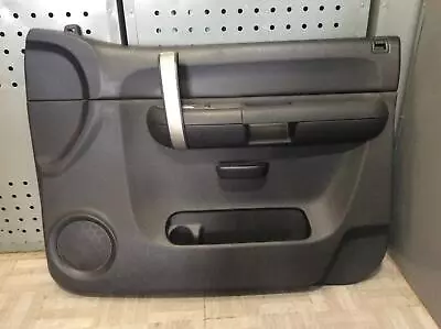 2008 CHEVROLET SILVERADO 2500 Right Front Door Panel Black 193 Crew Cab OEM    • $110