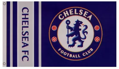 Chelsea Wordmark Crest Flag Official Merchandise Football Gift Idea Blues FC • £9.45