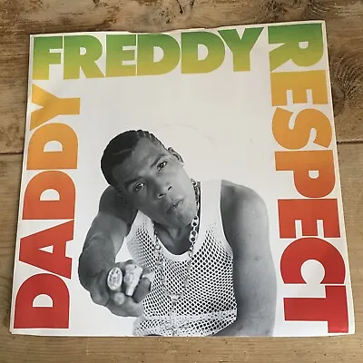 DADDY FREDDY - Respect - 1990 UK 3-track 12  Vinyl Single KRT19 • £9.99