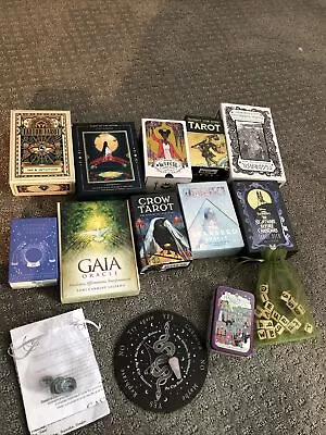 Used Tarot Cards Deck Lot • $60